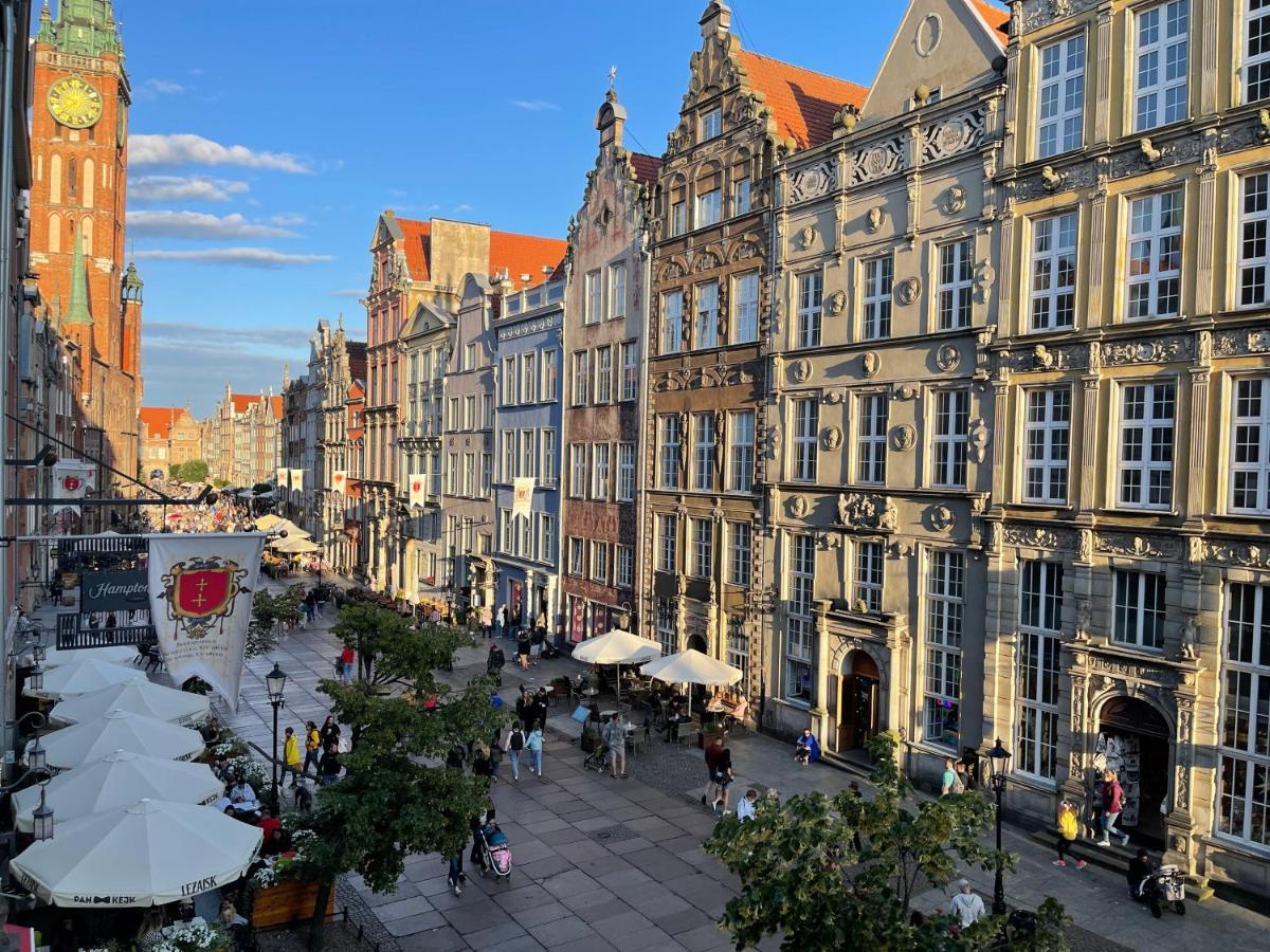 Appartamento Old Town Center - Przy Deptaku Danzica Esterno foto